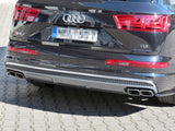 Rear Side Splitters compatible with Audi SQ7/ Q7 S Line Mk2 (2016-2020)