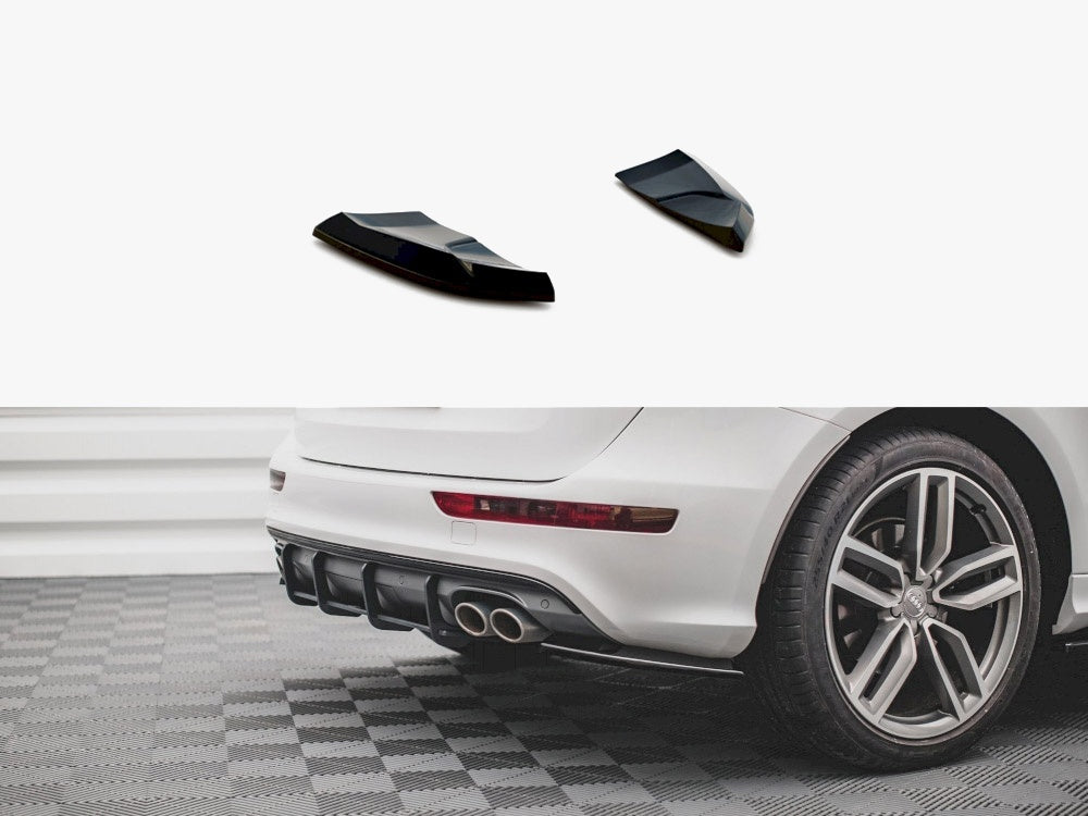 Rear Side Splitters compatible with Audi SQ5 Mk1 (8R) (2012-2017)
