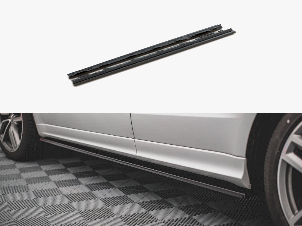Side Skirt Diffusers compatible with Audi SQ5 / Q5 S Line Mk1 (8R)