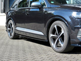 Side Skirts Diffusers compatible with Audi SQ7 / Q7 S Line Mk2