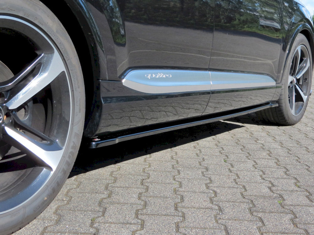 Side Skirts Diffusers compatible with Audi SQ7 / Q7 S Line Mk2