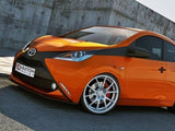 Front Splitter compatible with Toyota Aygo Mk2 - Textured