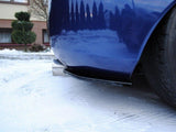 Rear Side Splitters compatible with Toyota Celica T23 Preface - Carbon Look