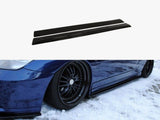 Side Skirts Diffusers compatible with Toyota Celica T23 TS Preface - Textured