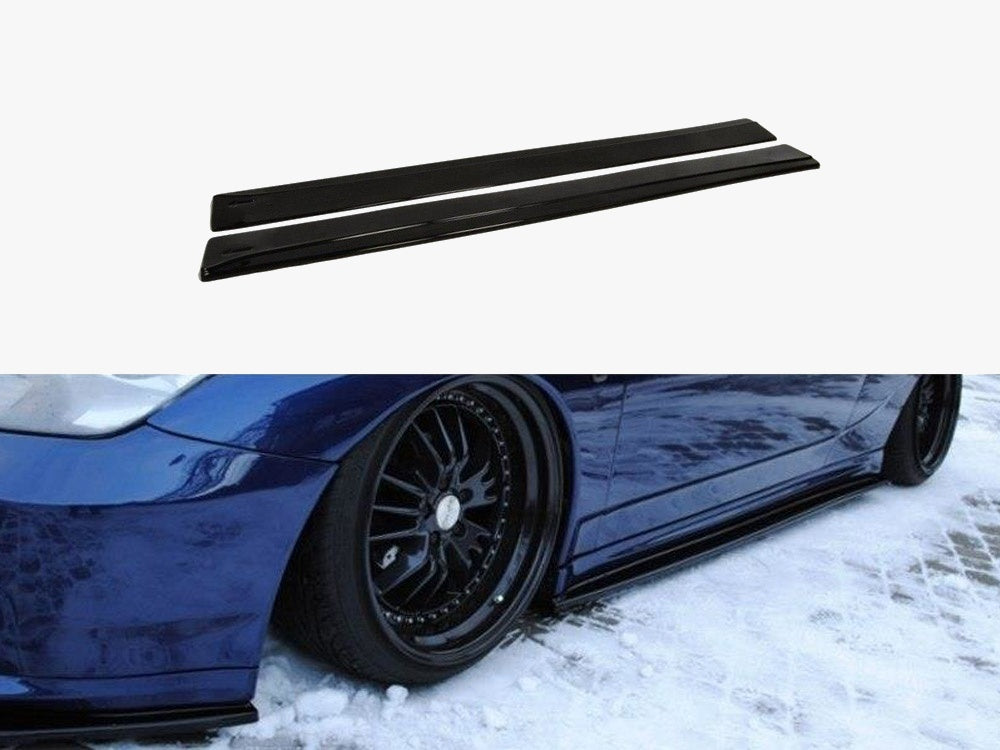 Side Skirts Diffusers compatible with Toyota Celica T23 TS Preface - Carbon Look