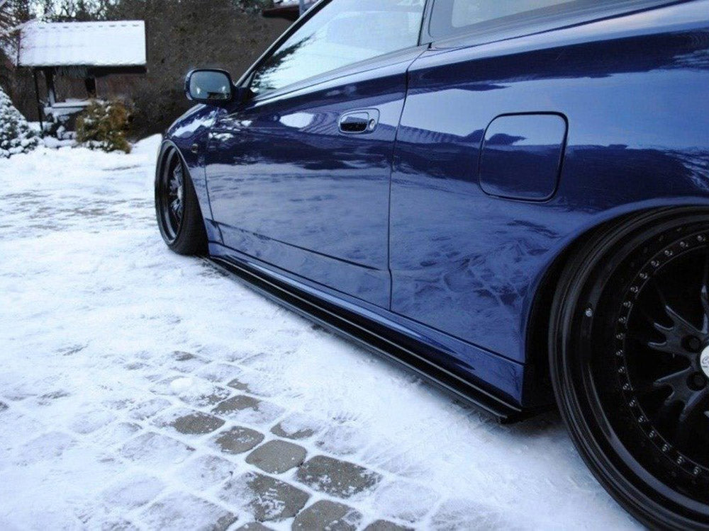 Side Skirts Diffusers compatible with Toyota Celica T23 TS Preface - Textured