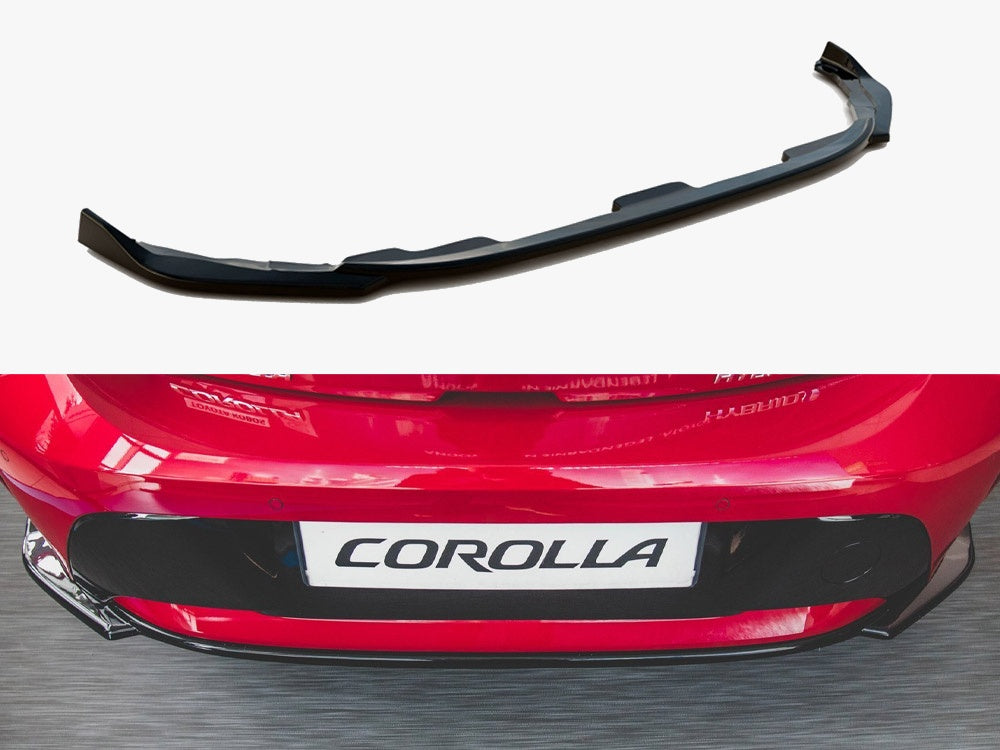 Rear Splitter compatible with Toyota Corolla Hatchback Mk12