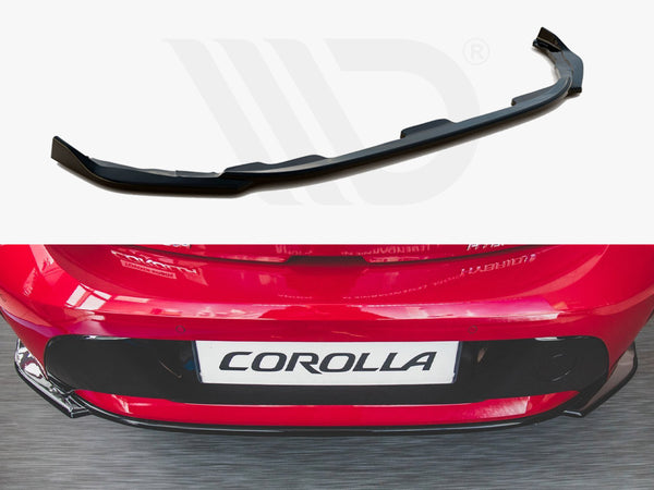 MAXTON DESIGN Central Rear Splitter Toyota Corolla MK12 Hatchback (2019-)