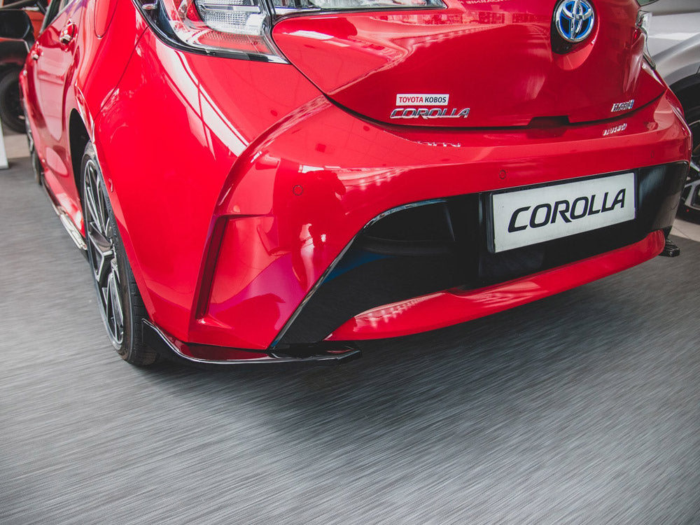 Rear Side Splitters compatible with Toyota Corolla Mk12 Hatchback