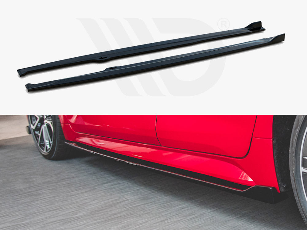 Side Skirts Diffusers Toyota Corolla MK12 Hatchback (2019-)