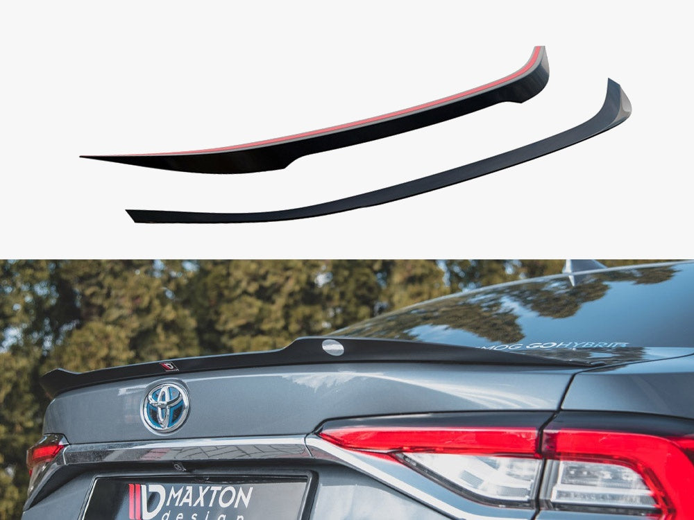 Spoiler CAP compatible with Toyota Corolla Mk12 Sedan - Textured