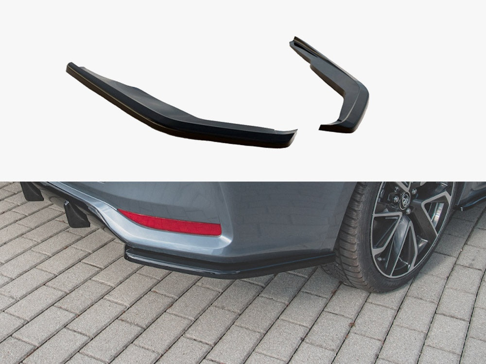 Rear Side Splitters compatible with Toyota Corolla Mk12 Sedan