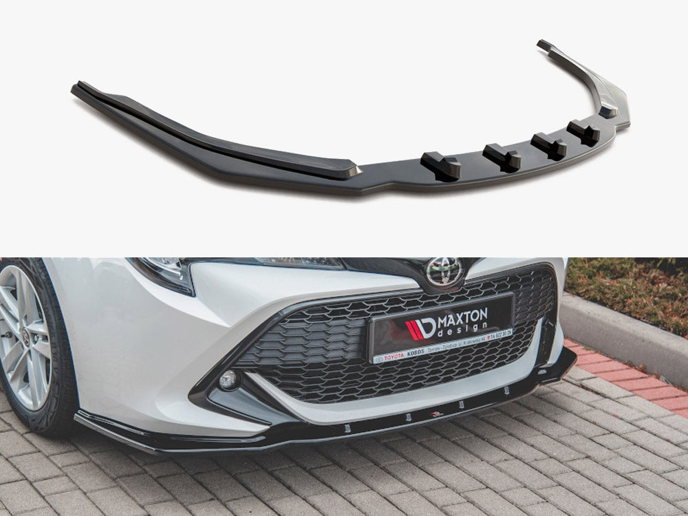 Front Splitter V.1 compatible with Toyota Corolla Mk12 Touring Sports / Hatchback