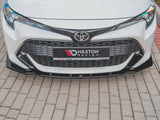 Front Splitter V.1 compatible with Toyota Corolla Mk12 Touring Sports / Hatchback