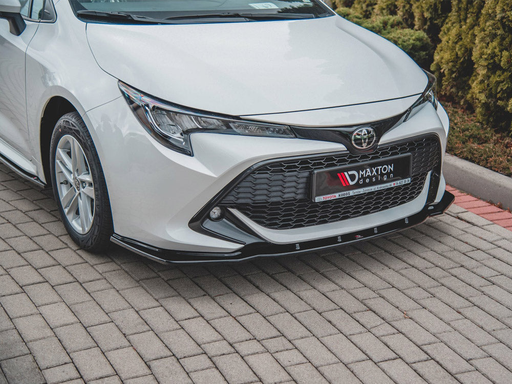 Front Splitter V.1 compatible with Toyota Corolla Mk12 Touring Sports / Hatchback