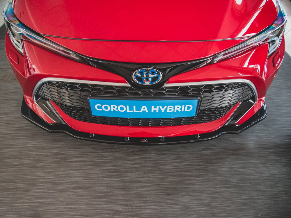 Front Splitter V.1 compatible with Toyota Corolla Mk12 Touring Sports / Hatchback