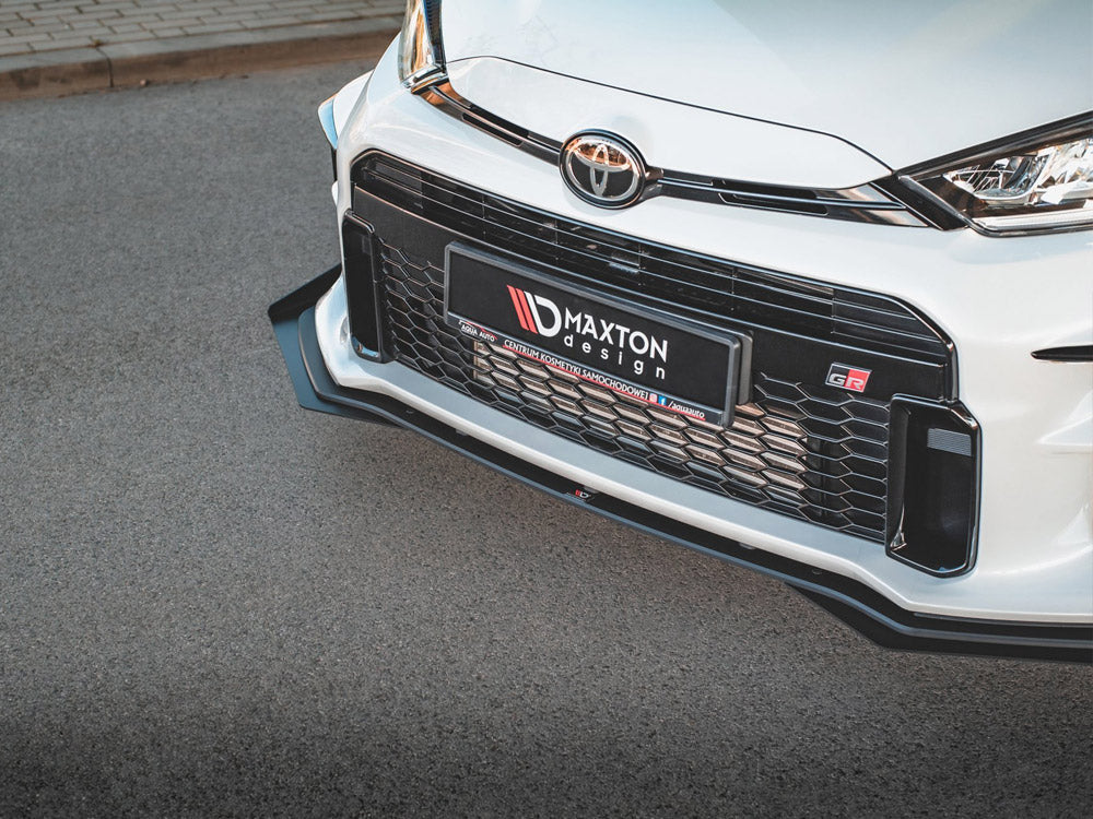 Street PRO Front Splitter + Flaps compatible with Toyota GR Yaris Mk4