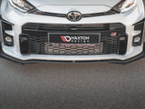 Street PRO Front Splitter + Flaps compatible with Toyota GR Yaris Mk4