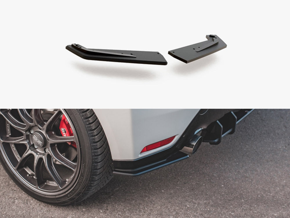 Street PRO Rear Side Splitters compatible with Toyota GR Yaris Mk4