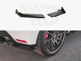 Racing Durability Rear Side Splitters (+flaps) Toyota GR Yaris MK4 (2020-)