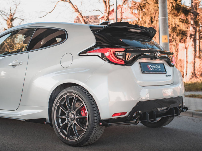 Racing Durability Rear Side Splitters (+flaps) Toyota GR Yaris MK4 (2020-)