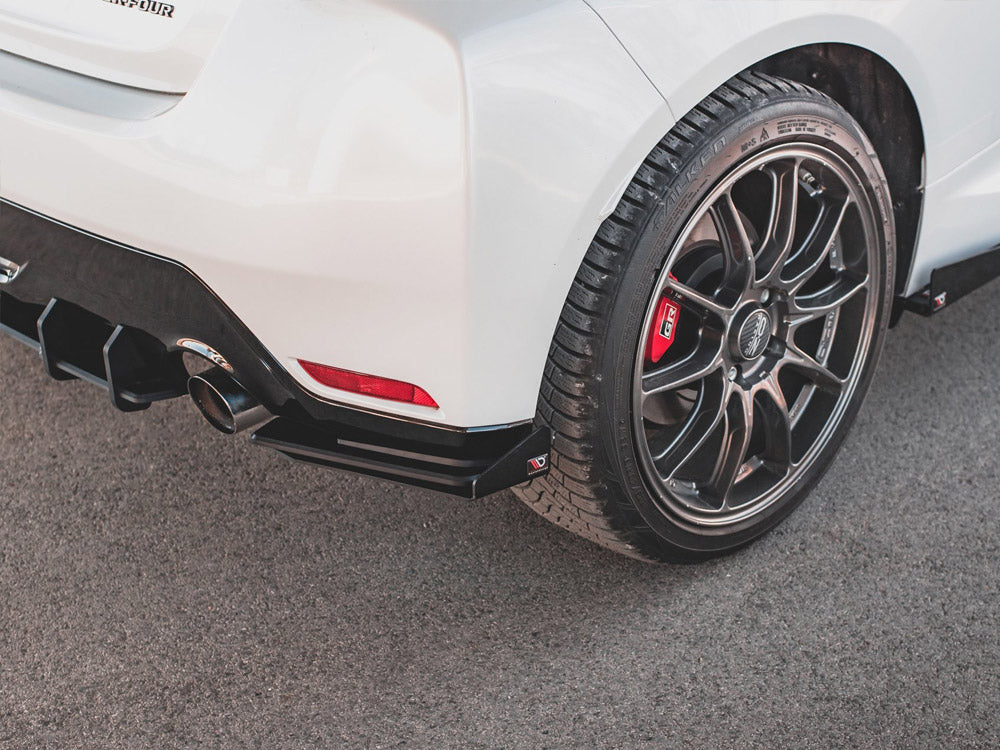 Racing Durability Rear Side Splitters (+flaps) Toyota GR Yaris MK4 (2020-)