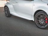 Street PRO Side Skirts Diffusers + Flaps compatible with Toyota GR Yaris Mk4