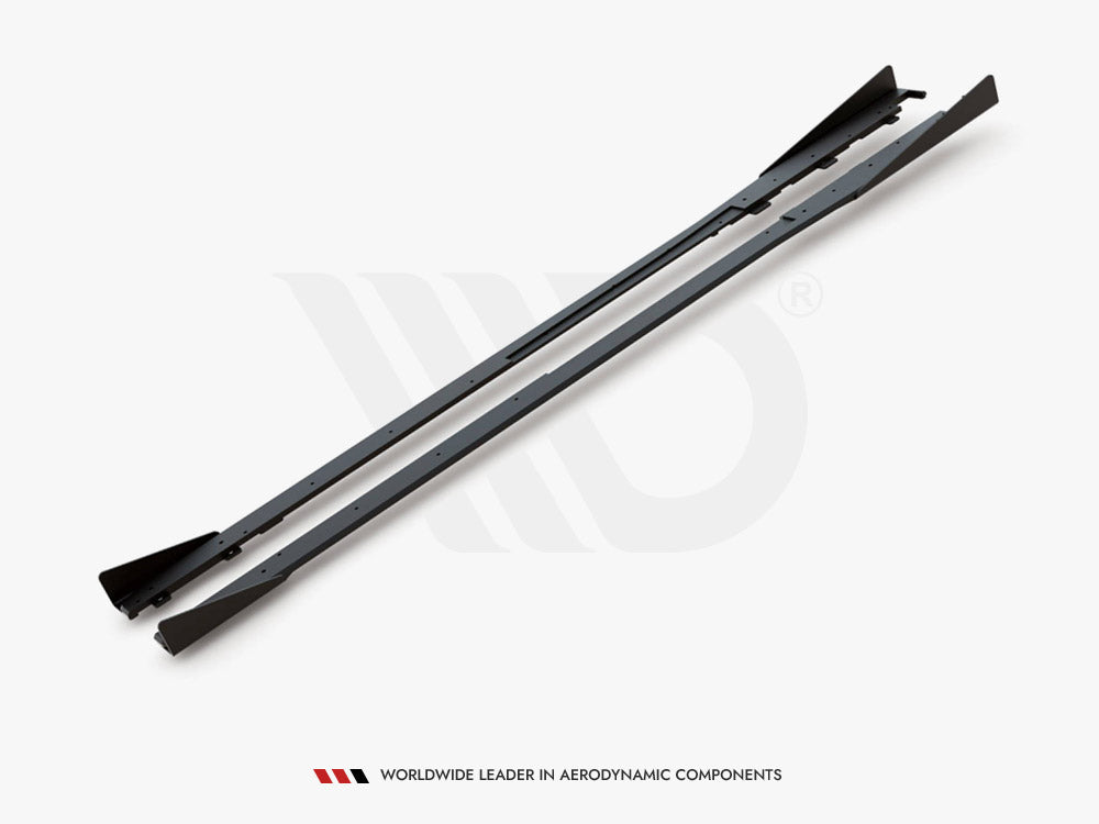 Street PRO Side Skirts Diffusers + Flaps compatible with Toyota GR Yaris Mk4