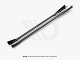 Street PRO Side Skirts Diffusers + Flaps compatible with Toyota GR Yaris Mk4