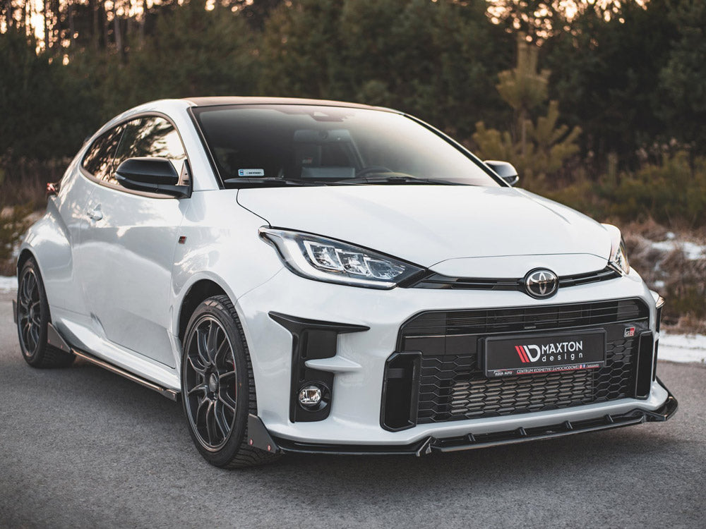 Front Splitter V.2 + Flaps compatible with Toyota GR Yaris Mk4