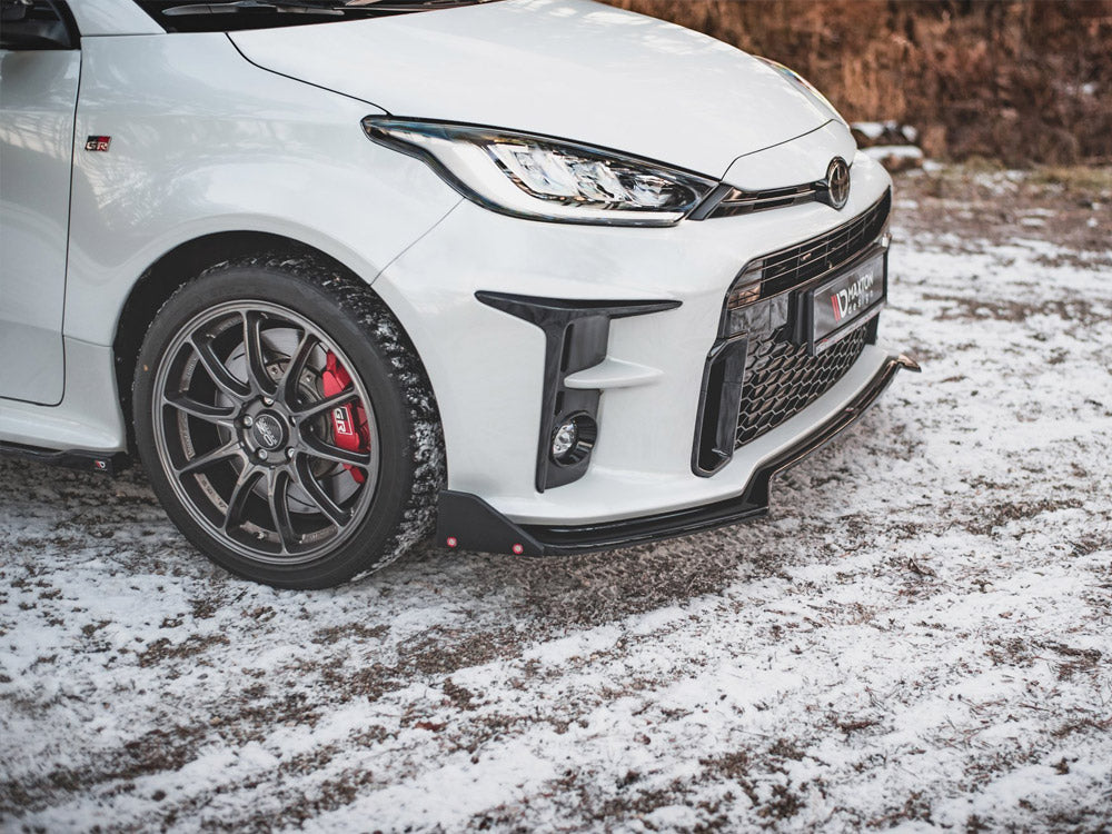 Front Splitter V.3 + Flaps compatible with Toyota GR Yaris Mk4