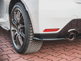 Rear Side Splitters V1 compatible with Toyota GR Yaris Mk4 (2020-)