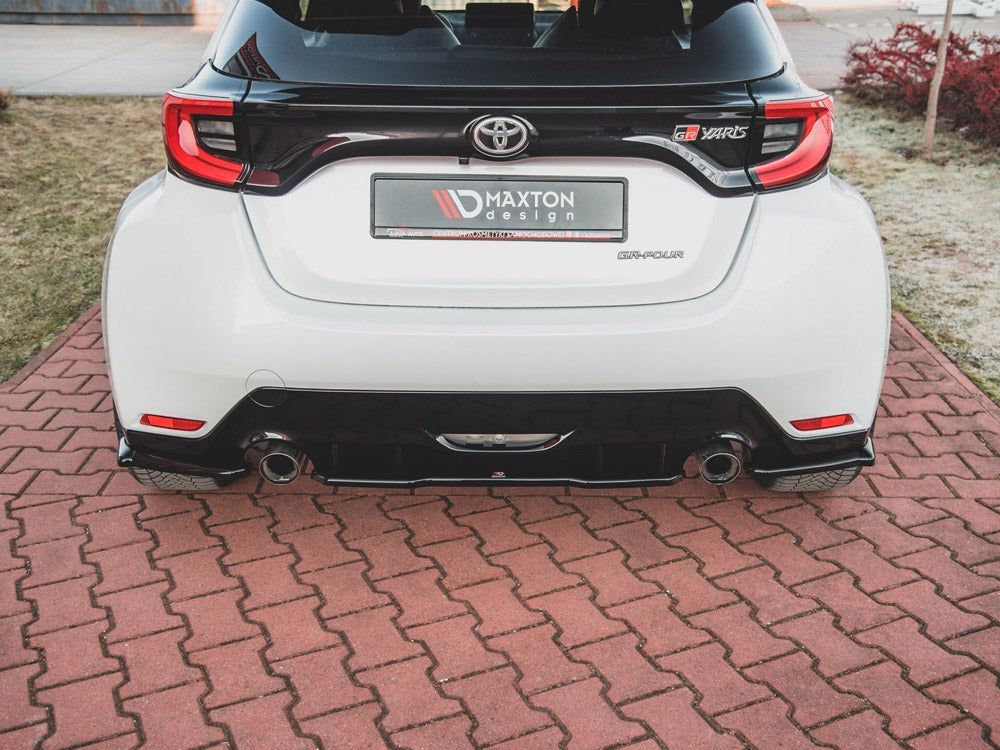 Rear Side Splitters V1 compatible with Toyota GR Yaris Mk4 (2020-)