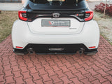 Rear Side Splitters V1 compatible with Toyota GR Yaris Mk4 (2020-)