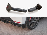 Rear Side Splitters V.2 + Flaps compatible with Toyota GR Yaris Mk4