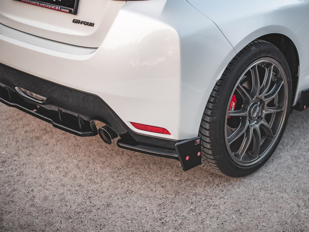 Rear Side Splitters V.2 + Flaps compatible with Toyota GR Yaris Mk4