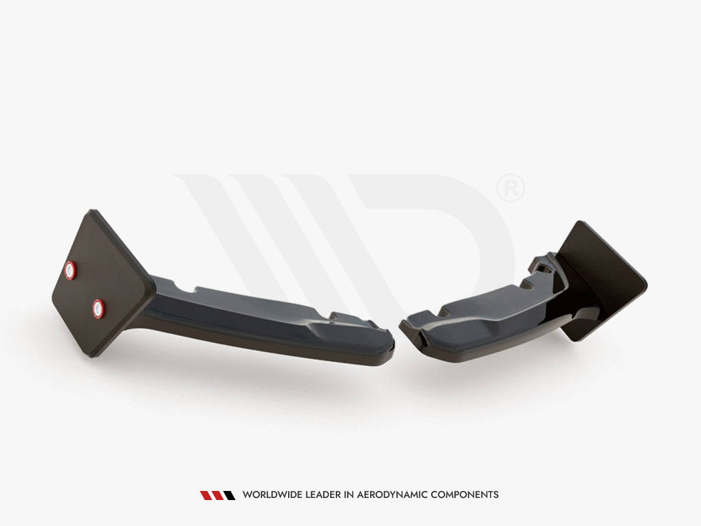 Rear Side Splitters V.2 + Flaps compatible with Toyota GR Yaris Mk4