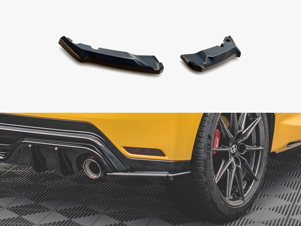Rear Side Splitters V3 compatible with Toyota GR Yaris Mk4 (2020-)