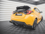 Rear Side Splitters V.4 + Flaps compatible with Toyota GR Yaris Mk4