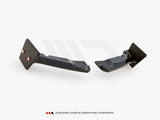 Rear Side Splitters V.4 + Flaps compatible with Toyota GR Yaris Mk4