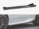 Side Skirts Diffusers V.2 + Flaps compatible with Toyota GR Yaris Mk4