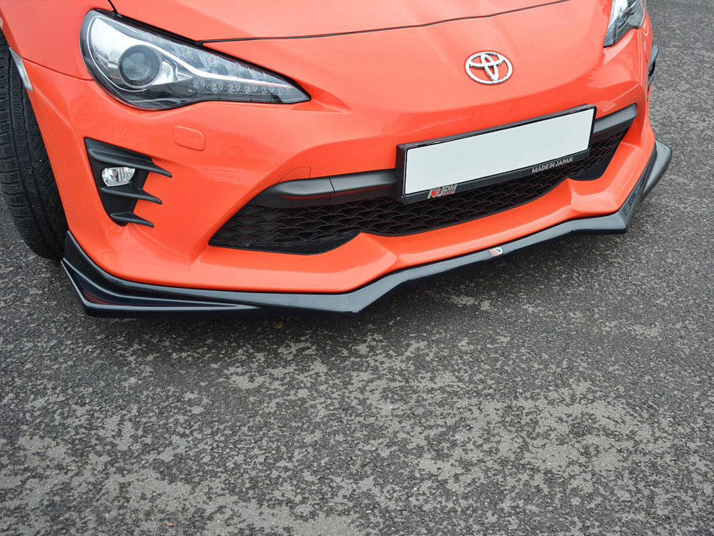 Front Splitter V.2 compatible with Toyota GT86 Facelift