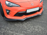 Front Splitter V.2 compatible with Toyota GT86 Facelift