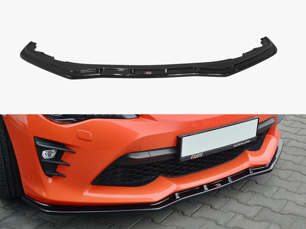 Front Splitter V.3 compatible with Toyota GT86 Facelift