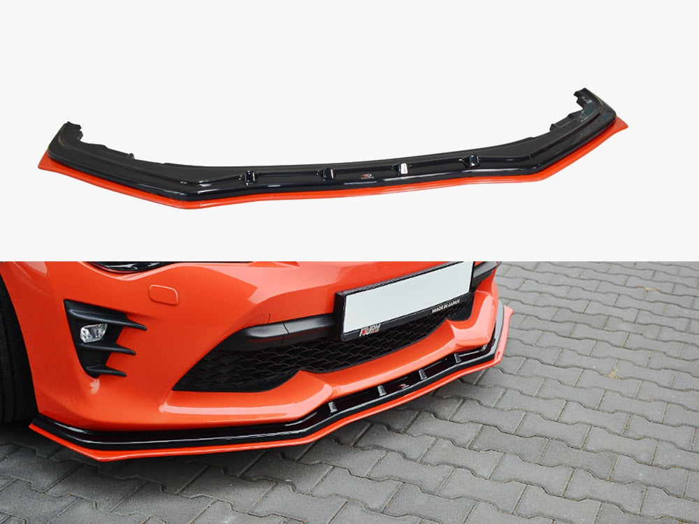 Front Splitter V.4 compatible with Toyota GT86 Facelift