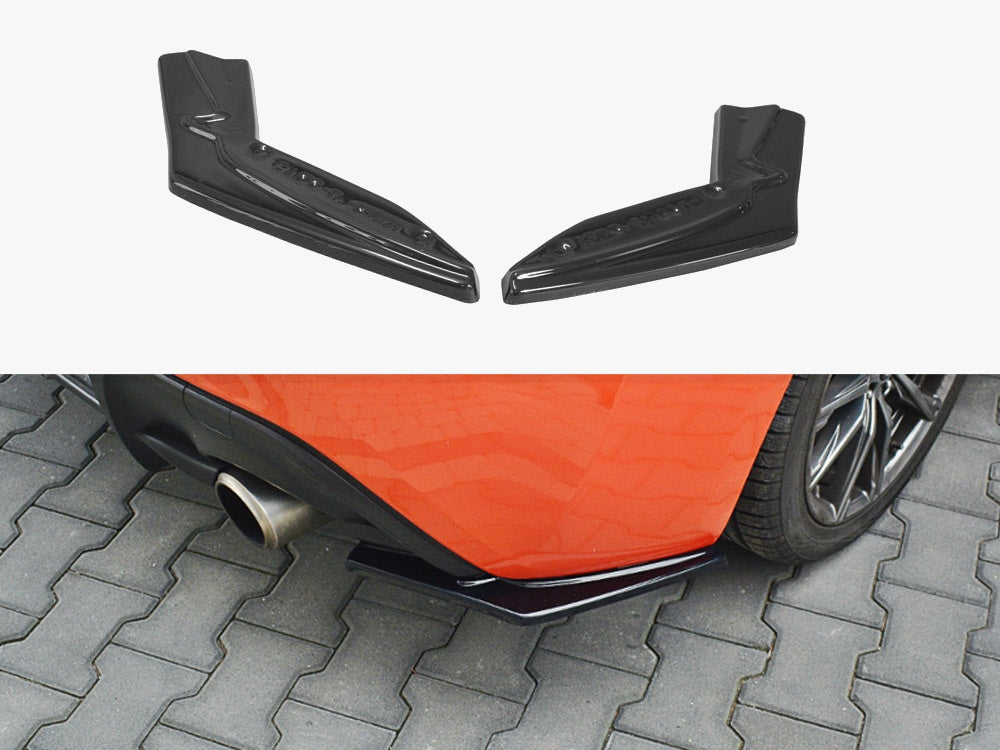 Rear Side Splitters V.1 compatible with Toyota GT86 Facelift
