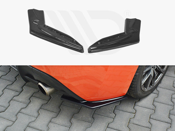 Rear Side Splitters V.1 Toyota GT86 Facelift (2017-UP)