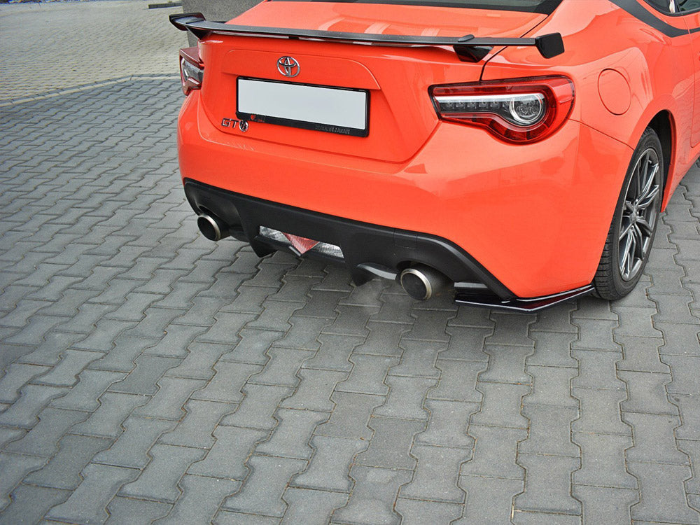 Rear Side Splitters V.1 Toyota GT86 Facelift (2017-UP)