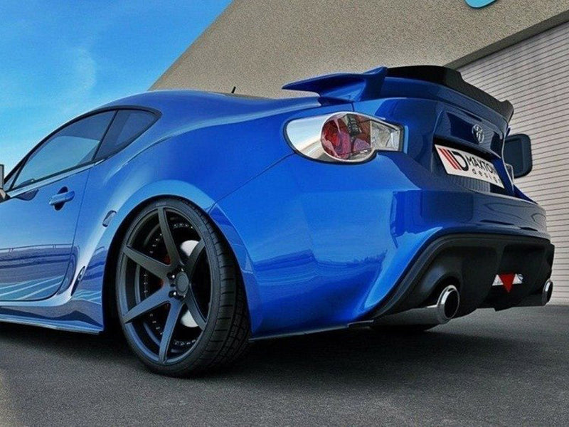 Rear Side Splitters Toyota GT86 (2012-2016)