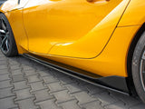 Side Skirts Diffusers V.1 Toyota Supra MK5 (2019-)